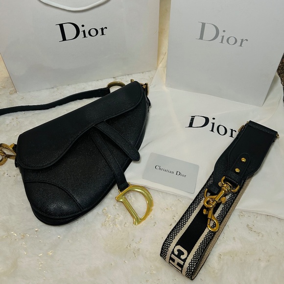 Dior Saddle Bag in Black - Picture 1 of 9